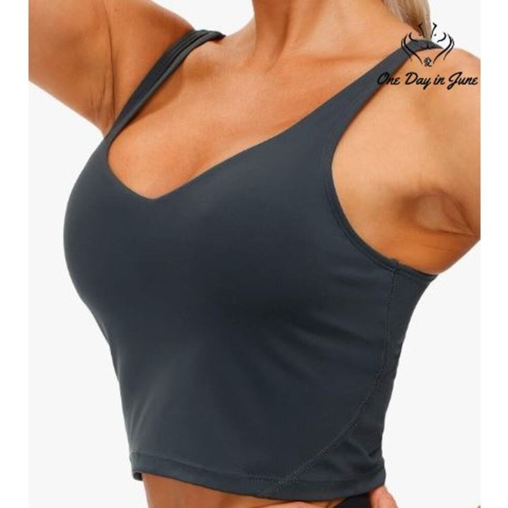 One Day in June Women's Sports Bra - Black